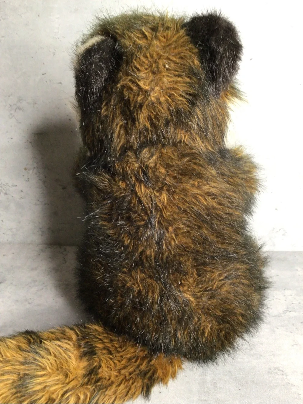 Vintage Realistic Racoon 14 Inch Plush Creations Inc Soft Toy Stuffed Animal